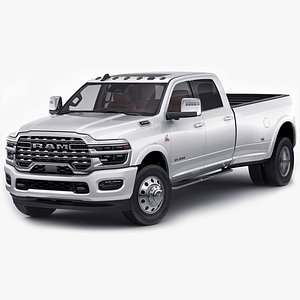 Ram 3500 HD Limited Longhorn 2025 Dually 3D