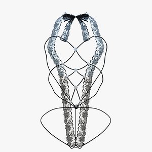 3D Sexy Lingerie SS30 model