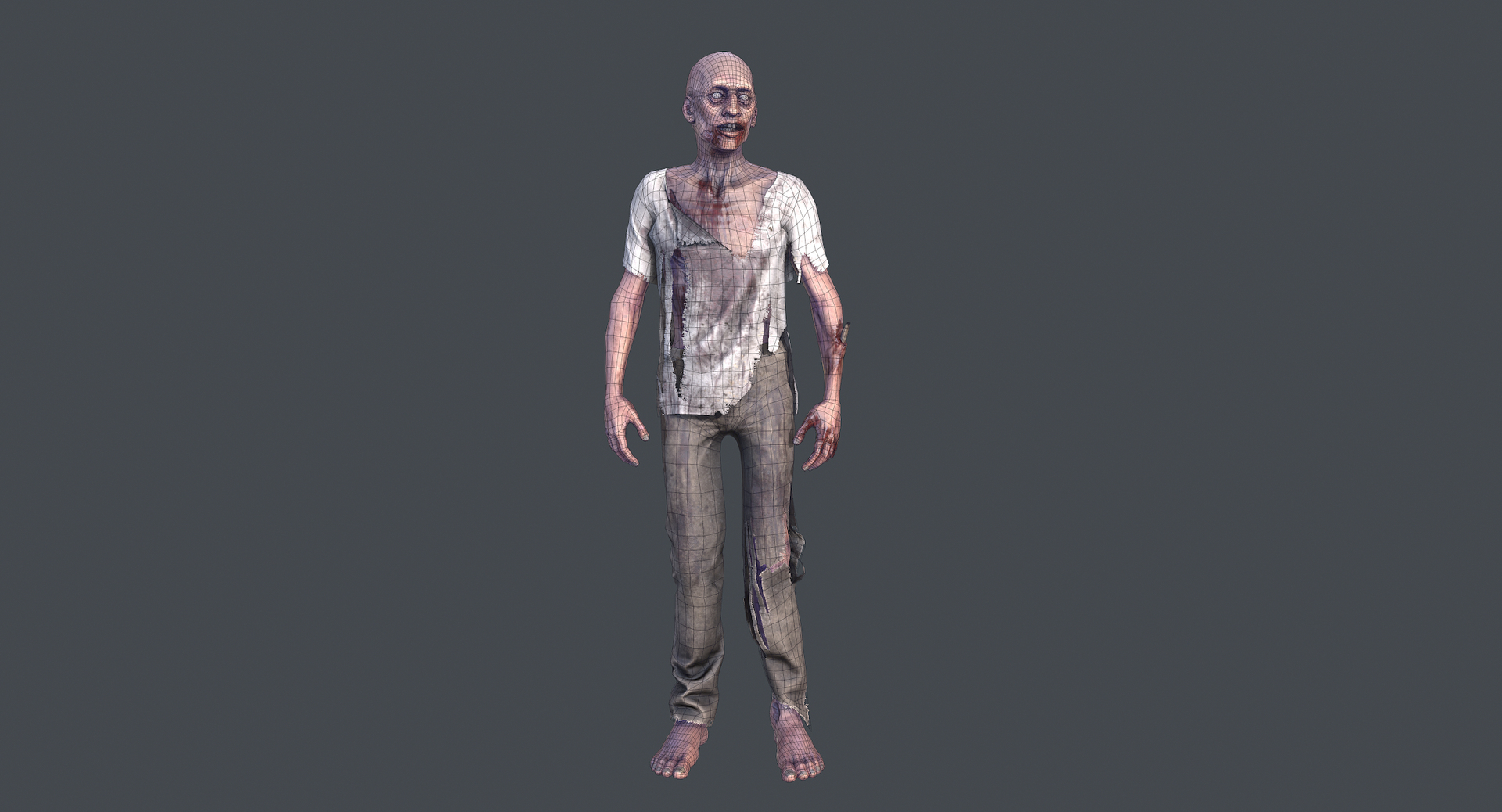 Ready zombie 3D | 1148334 | TurboSquid