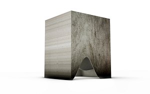 3D hollowed parametric pavilion model