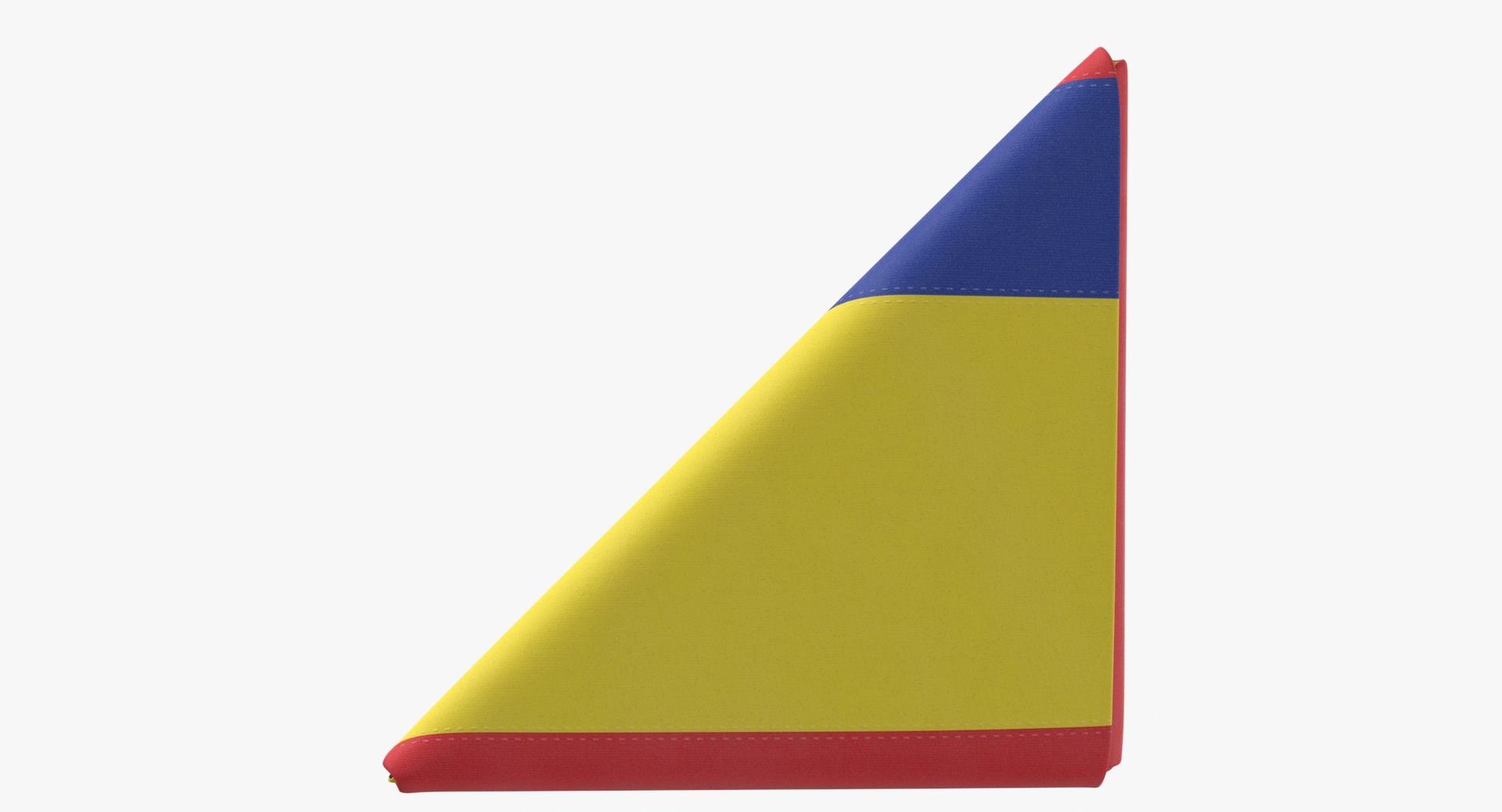 3D Flag Folded Triangle Colombia Model - TurboSquid 1607349