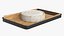 Soft Cheese Brie Wheel on Baking Tray
