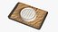 Soft Cheese Brie Wheel on Baking Tray
