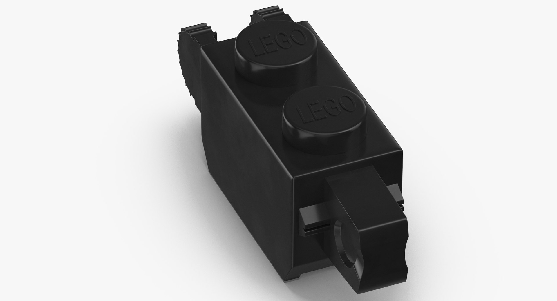 3D Lego Brick 1x2 Click - TurboSquid 1409388
