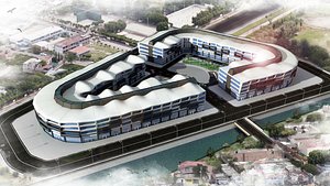 3d model building exterior