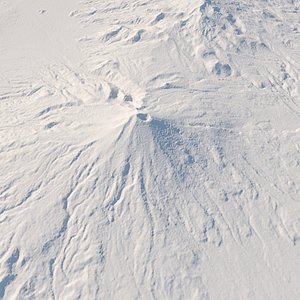 Popocatepetl Volcano 3d Model