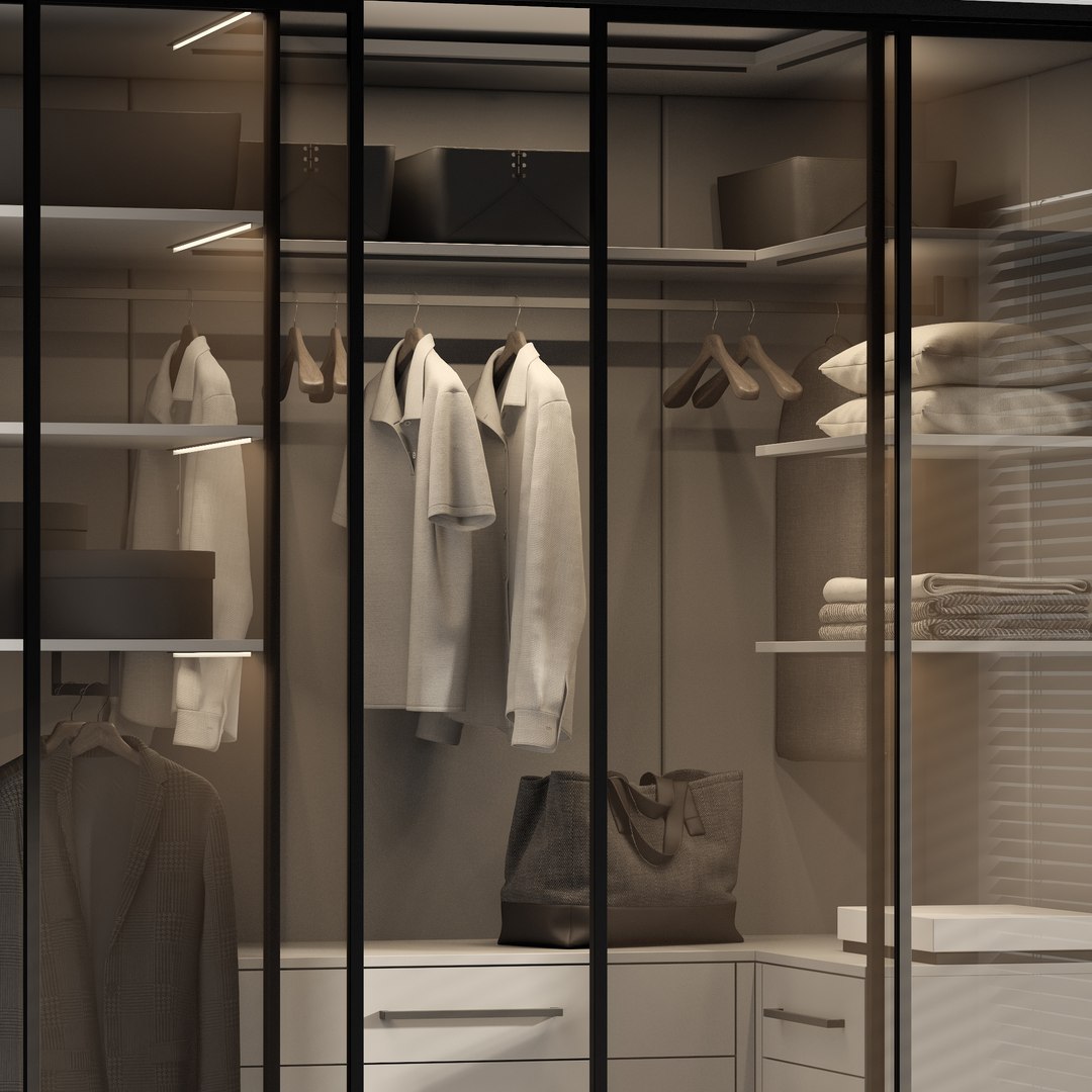 3D Wardrobe 04 - TurboSquid 2230414