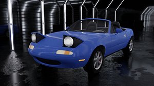 3D Mazda Miata model