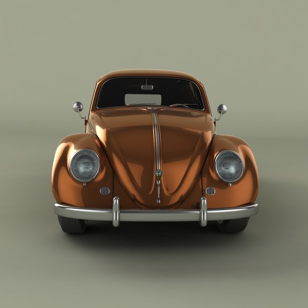beetle van 3d model