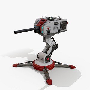 Sci-Fi Turret 2