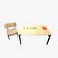 School  things 3D model