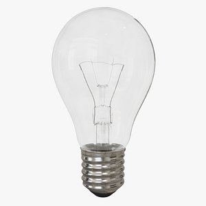 3D incandescent light bulb