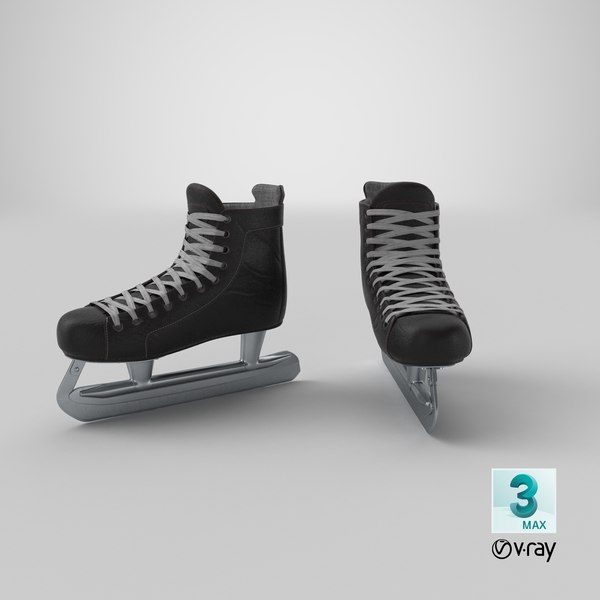 3D eighties ice hockey goalie model TurboSquid 1426444