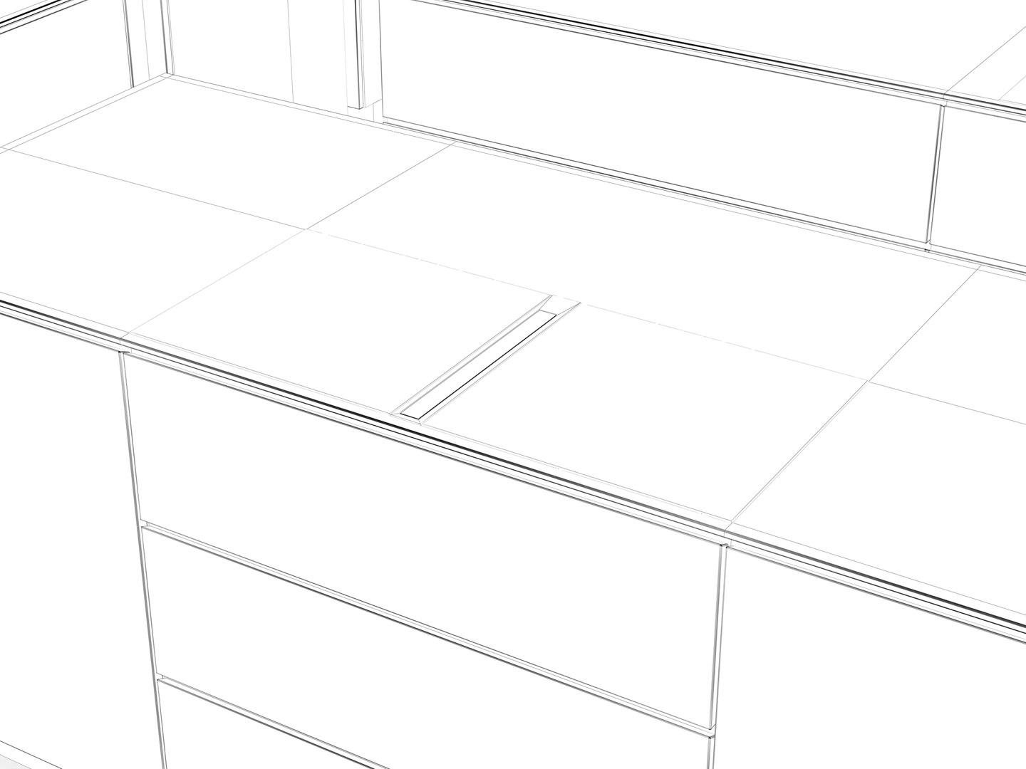 3D Kitchen Modular - TurboSquid 1503349