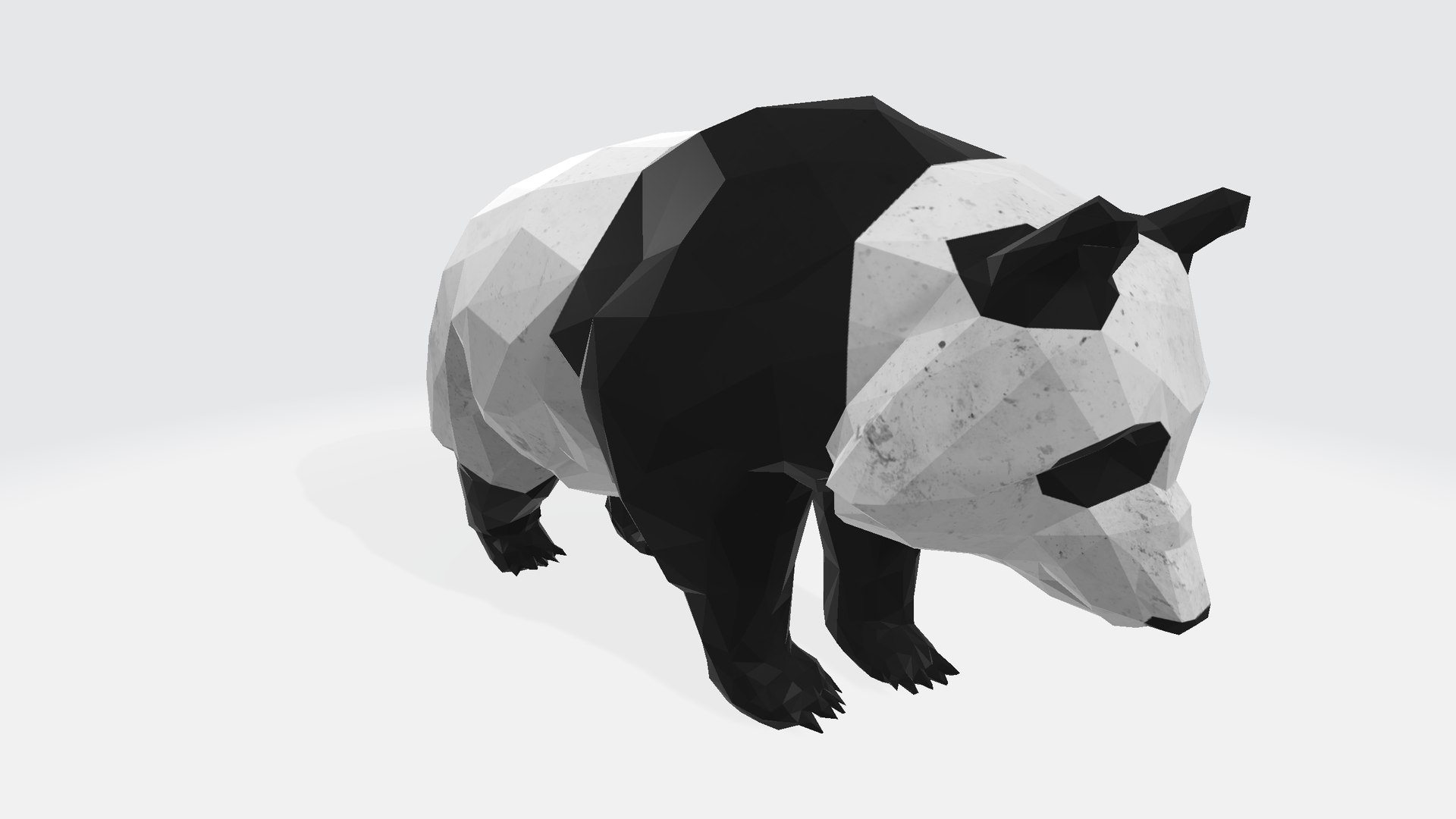 3D Panda - low poly https://p.turbosquid.com/ts-thumb/R3/jn9lIA/Vv/pandalowpoly00/png/1746359460/1920x1080/fit_q87/81aa7032016e572246c03a3b8140bc26a81c6eb5/pandalowpoly00.jpg