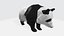 Panda - low poly
