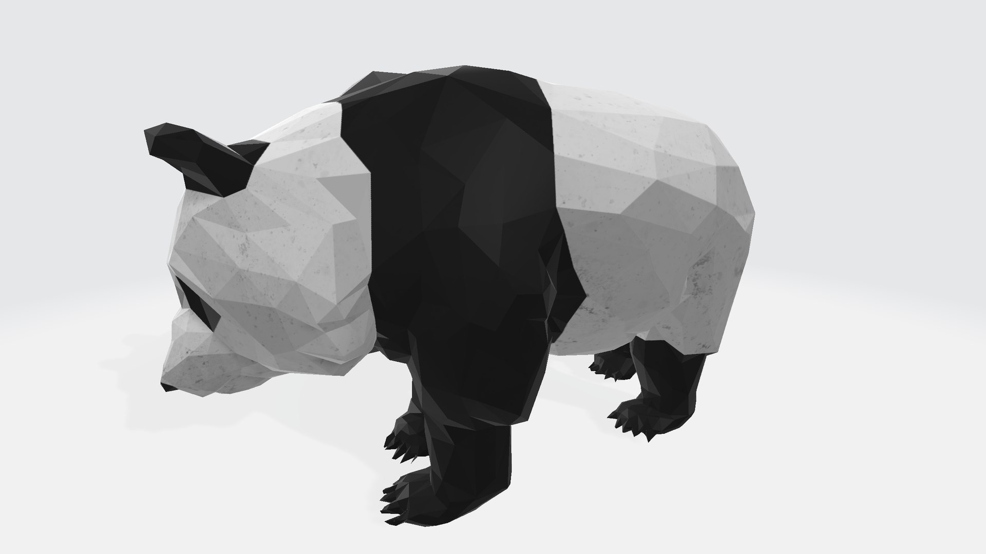3D Panda - low poly https://p.turbosquid.com/ts-thumb/R3/jn9lIA/be/pandalowpoly00123/png/1746359463/1920x1080/fit_q87/e757b33b0294ff8a3d18ab2f8d7f3affe2c17935/pandalowpoly00123.jpg