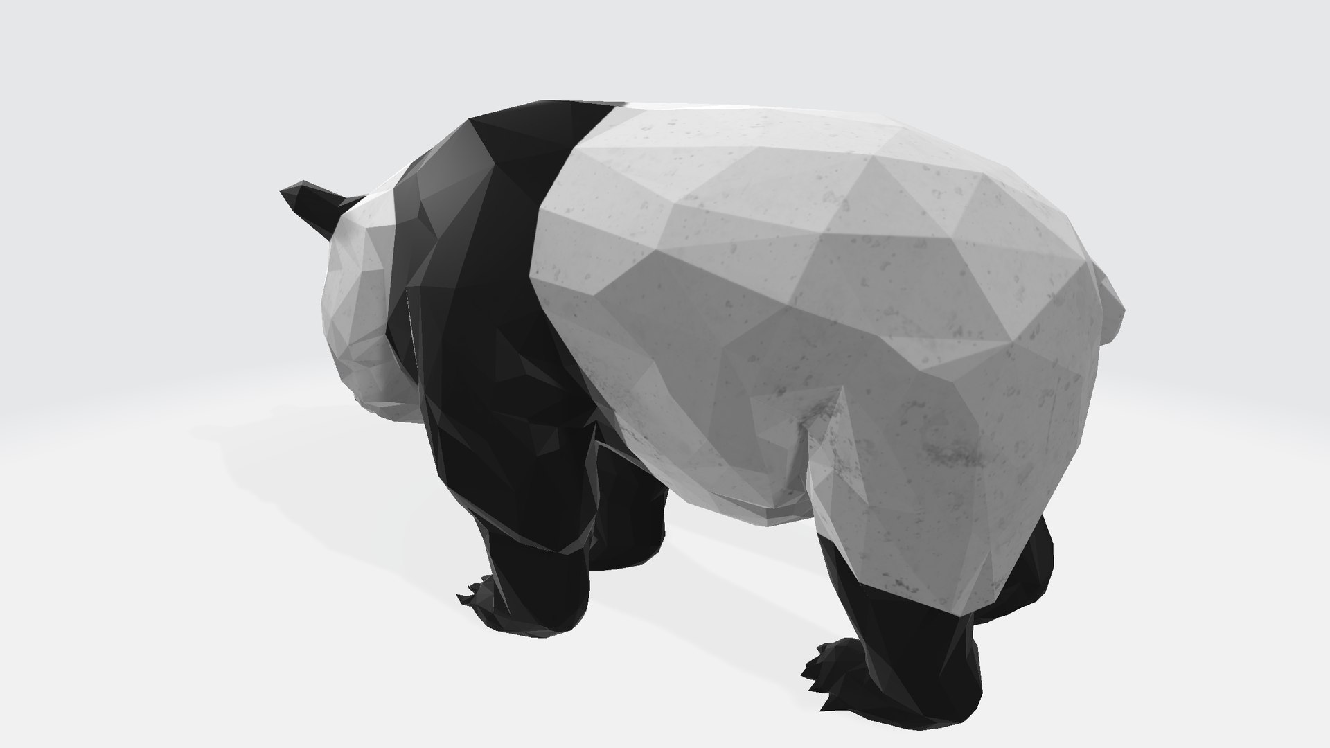 3D Panda - low poly https://p.turbosquid.com/ts-thumb/R3/jn9lIA/mH/pandalowpoly001234/png/1746359462/1920x1080/fit_q87/d7ba33937a68355fce14cb38cc72a9cc17f28825/pandalowpoly001234.jpg