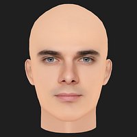 Low Poly Alvaro Rico Head