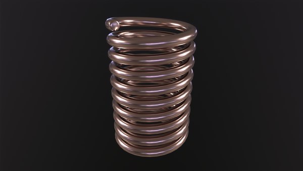 Coil Spring 3D model