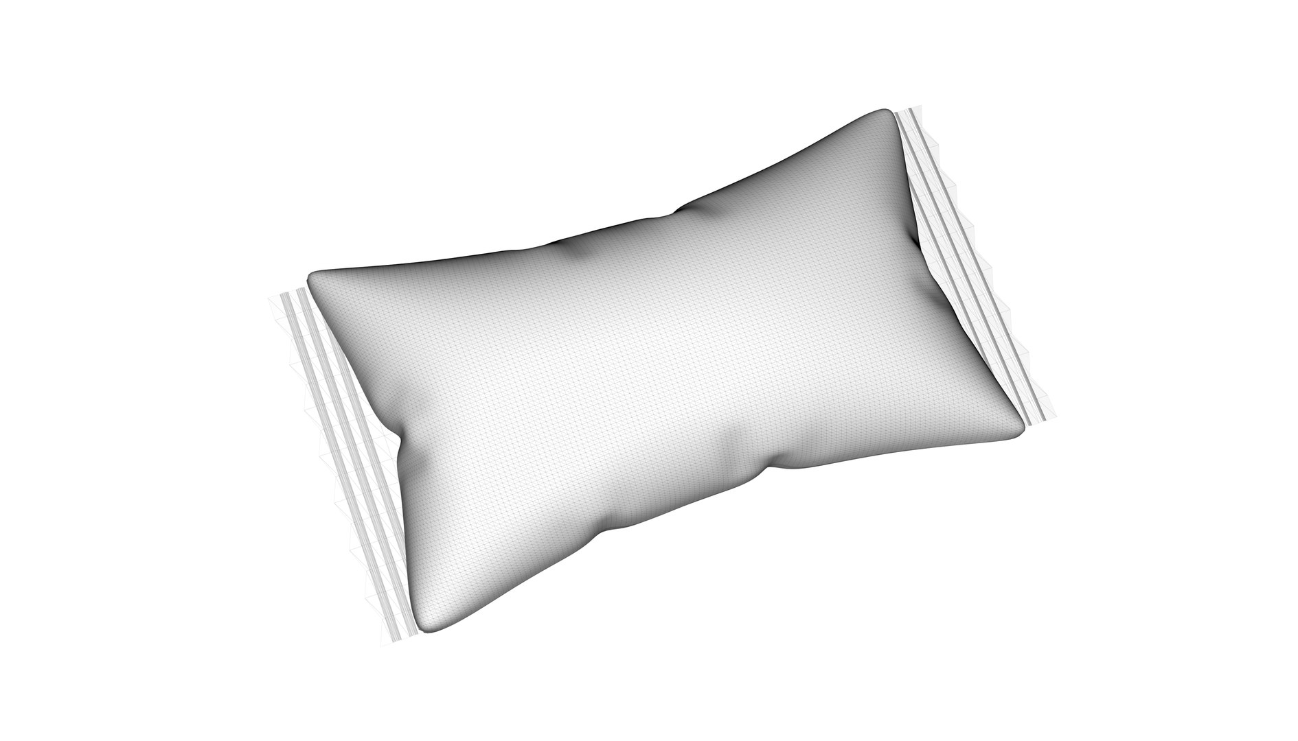 3D Center Fresh Candy Wrapper Model - TurboSquid 2410409