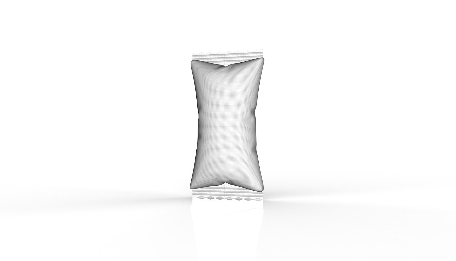 3D Center Fresh Candy Wrapper Model - TurboSquid 2410409