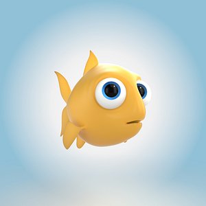 3D model Goldfish