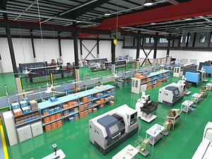 Factory 3D model