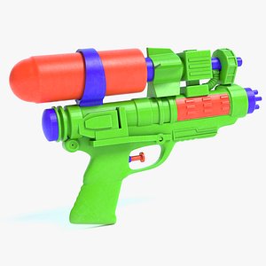 water gun 3D model