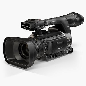 panasonic ag-ac160a avccam series 3d model