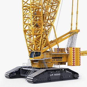 3D liebherr lr 11000 heawy model