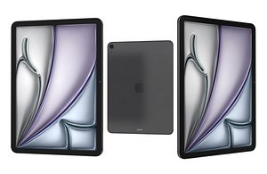 Apple iPad Air 11 2025 Space Gray Low Poly
