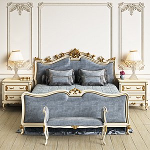 angelo cappellini wagner bedroom 3d max