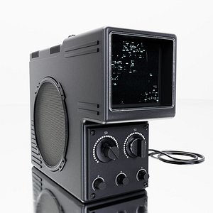 3D Old TV