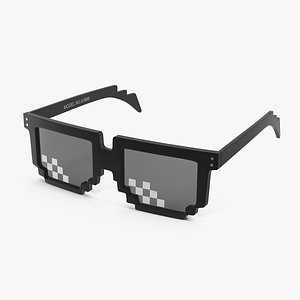Unisex Square Shaped Mosaic Sunglasses