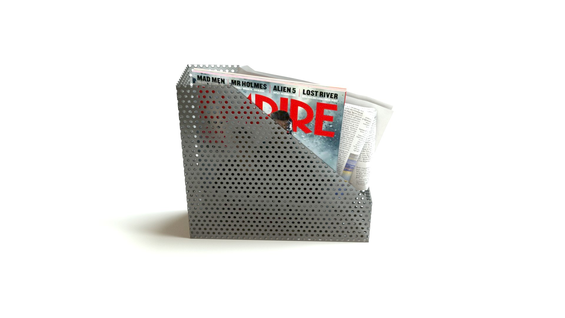 3D Stand With Magazines And Newspaper 2 - Easy Drag And Drop Textures ...