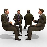 3d Model - Business Male #6a