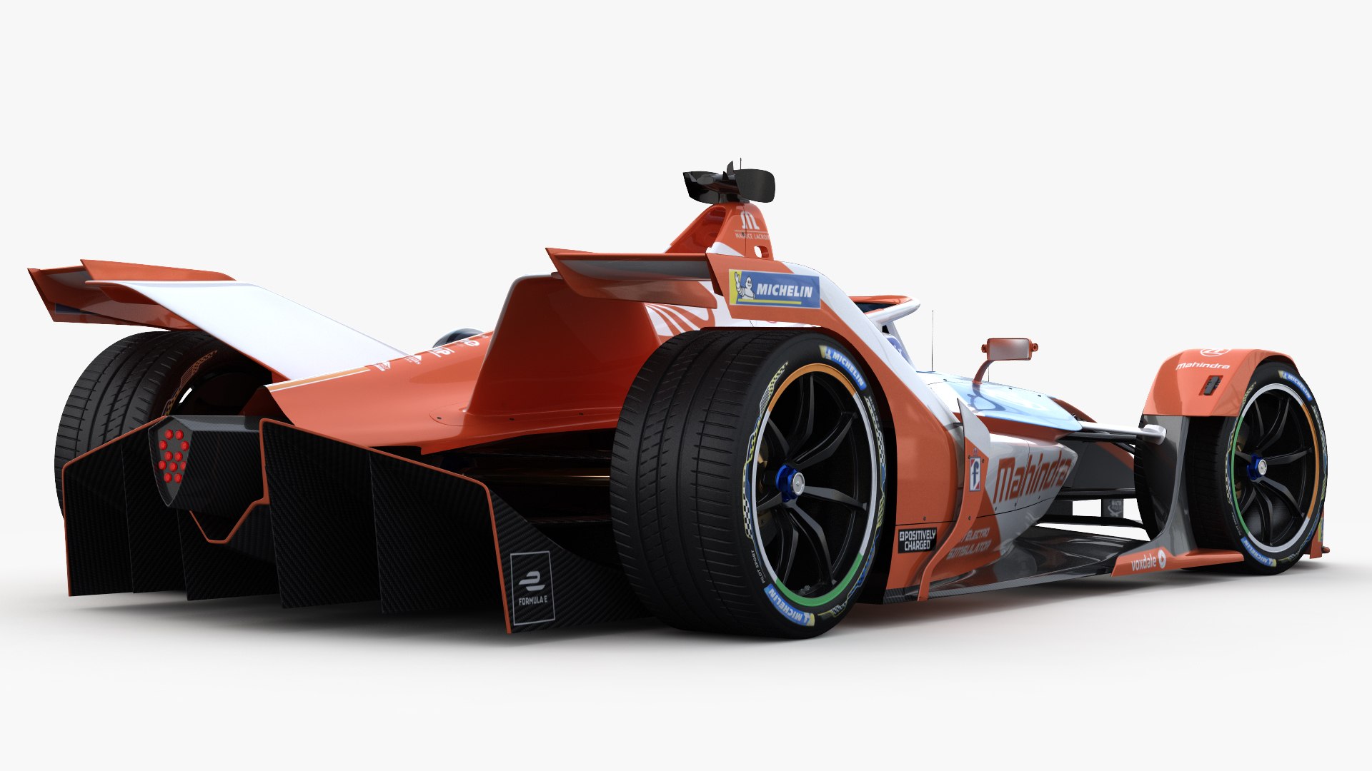 Mahindra Formula E ミニカー S6787 1/18 Scale Mahindra FIA Formula E Electric Race Car Diecast