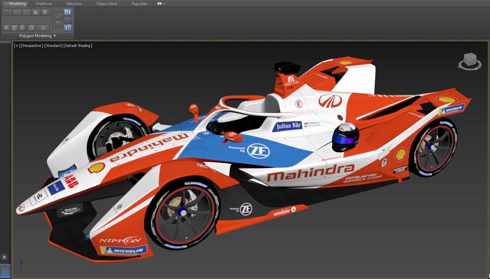 3D Model Mahindra Formula E - TurboSquid 1677899