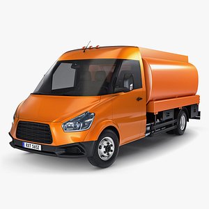 3D Generic Light Truck Tank M 1 model