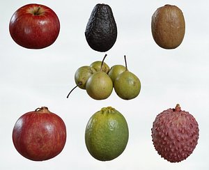 Food Fruits 3D model