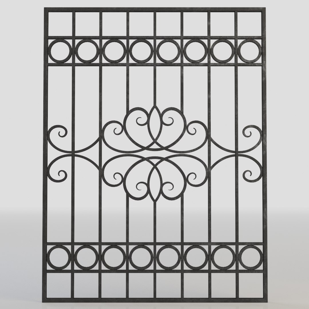 3d Windows Bars Model