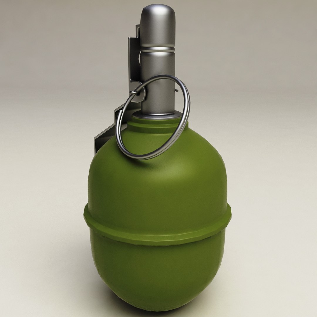 Rgd 5 Grenade 3d Model