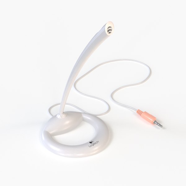 3d computer microphone logitech model