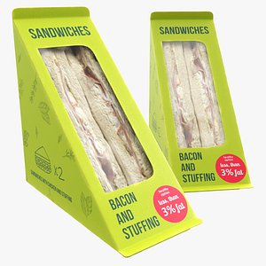 Sandwiches in a box