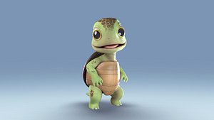 Cute Turtle 3D model