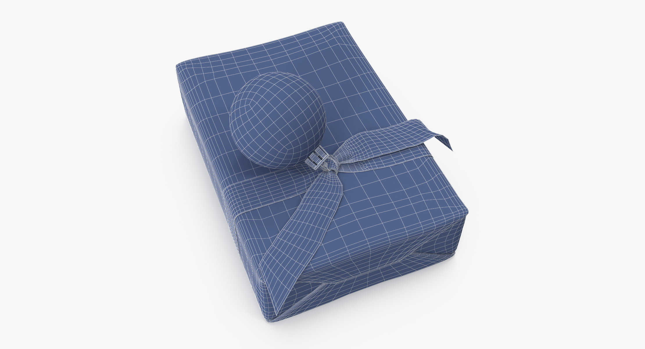 Wrapped christmas gift 02 3D - TurboSquid 1222930