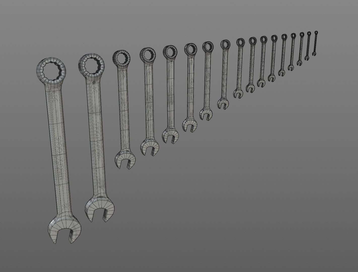 3d Spanner Model - Turbosquid 1761506