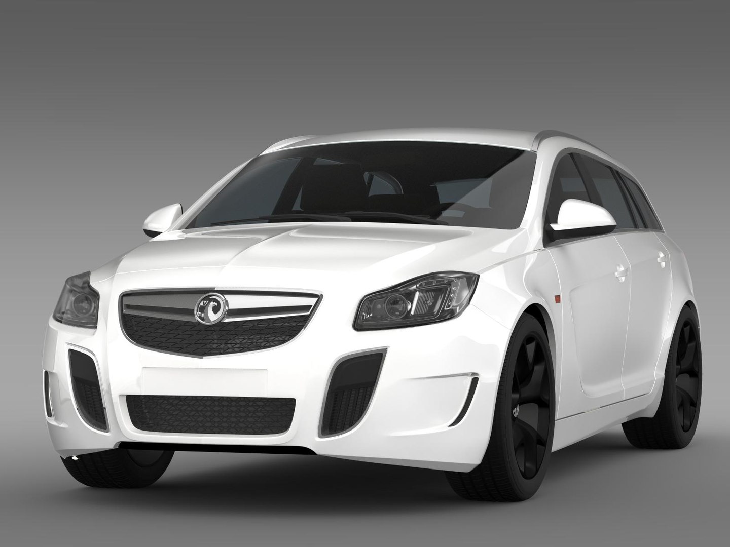 3d Obj Vauxhall Insignia Vrx Sports