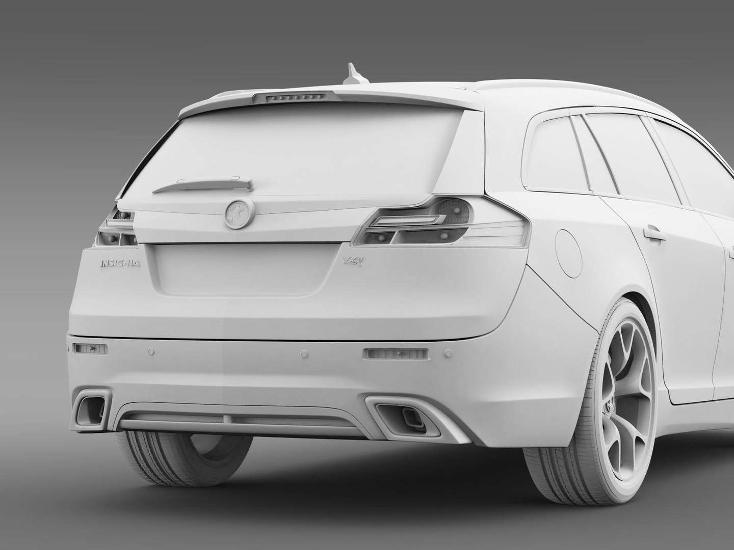 3d Obj Vauxhall Insignia Vrx Sports